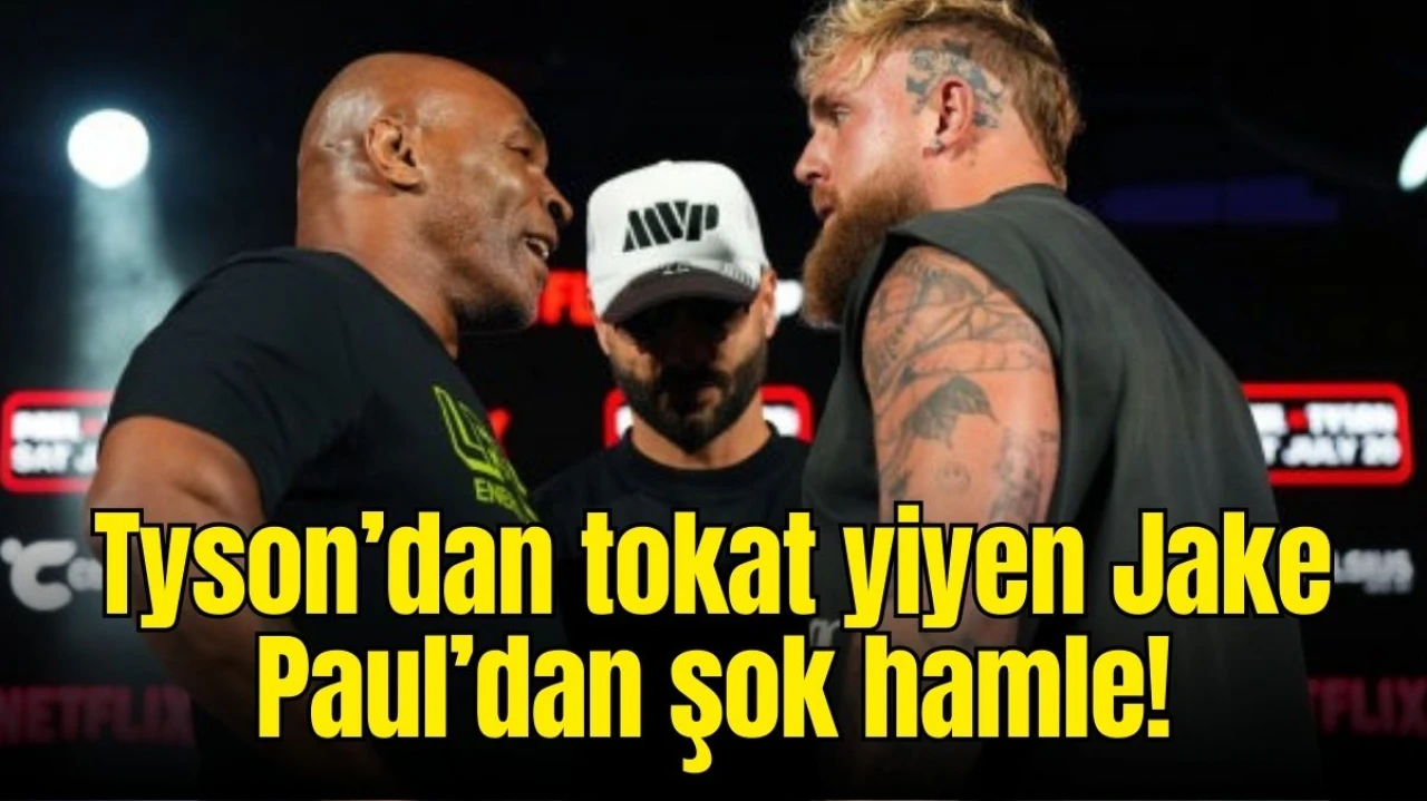 Mike Tyson’dan tokat yiyen Jake Paul’dan tarihi maç öncesi olay hareket! O tokat Unutulmadı