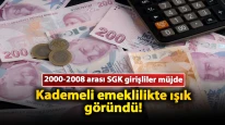 2000-2008 arası SGK girişliler müjde: Kademeli emeklilikte ışık göründü! İşte gündemdeki emeklilik sistemi…