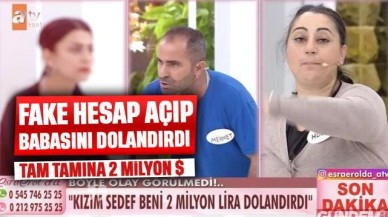 Esra Erol'da şok eden olay: Sahte hesap açıp babasını dolandırdı! Tam tamına 2 milyon dolar...