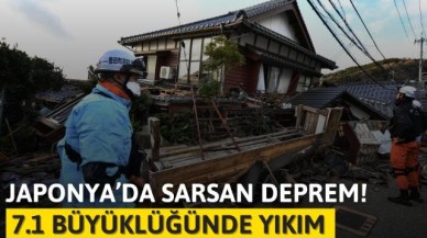 Japonya'yı Sarsan 7.1'lik Büyük Deprem