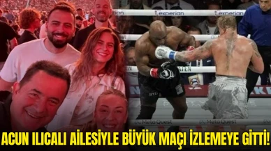 Acun Ilıcalı, Mike Tyson ve Jake Paul Maçını Yerinde İzledi! Hull City Montu Tepki Çekti