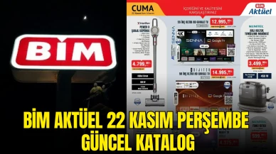 BİM 22 Kasım 2024 Aktüel Ürünler Kataloğu: Muhteşem İndirimler ve Kampanyalarla Dolup Taşıyor!