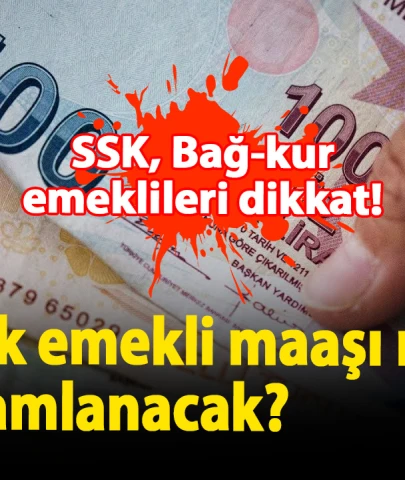 SSK, Bağ-kur emeklileri dikkat: 2025 Ocak emekli zammında son durum: En düşük emekli maaşı ne kadar zamlanacak?