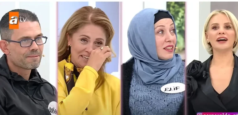 Esra Erol'da duygusal anlar: Hülya Kuran'ın kızı ilk defa ekran karşısına çıktı! Hülya Kuran gözyaşları tutamadı 2