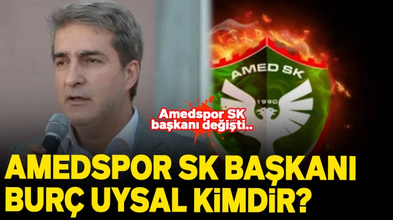 Amedspor'un yeni başkanı kim? Burç Baysal kimdir, nereli ve kaç yaşında?